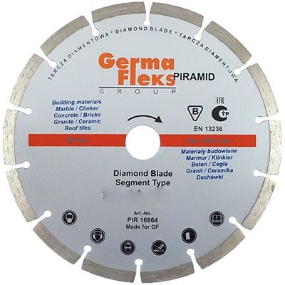 Диск алмазный GermaFlex сегмент 350х32-25,4 мм S (Piramid)