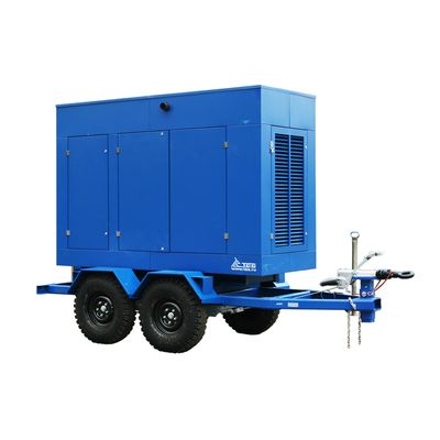 Дизельный генератор ТСС АД-128С-Т400-1РМ20 (Mecc Alte) (1 ст. автоматизации, РПМ на прицепе)