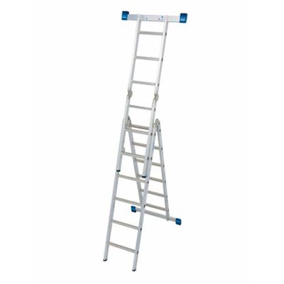 Универсальная шарнирная лестница Krause STABILO COMBI 2x3+2x6 150 кг