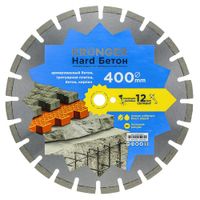 Алмазный диск Kronger Hard 400x25,4x3,5 мм Бетон - фото 5