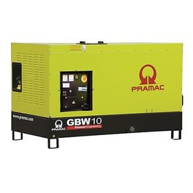 Дизельный генератор PRAMAC GBW10P однофазный в кожухе