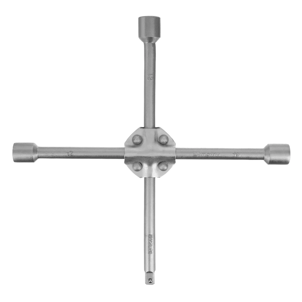 Ключ-крест баллонный, 17х19х21 мм, под квадрат 1/2, усиленный, толщина 16 мм Matrix Professional - фото 2