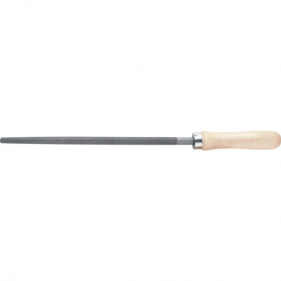 Напильник круглый, 200 мм, деревянная ручка Сибртех - фото 1