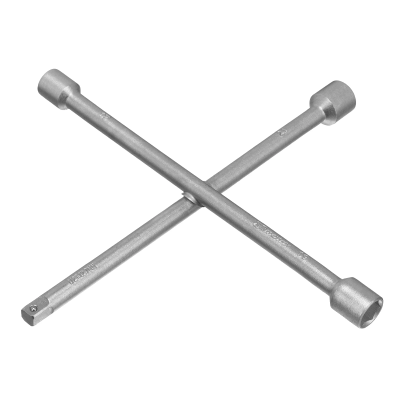 Ключ-крест баллонный, 17х19х21 мм, под квадрат 1/2, толщина 16 мм Matrix - фото 1
