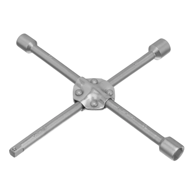Ключ-крест баллонный, 17х19х21 мм, под квадрат 1/2, усиленный, толщина 16 мм Matrix Professional - фото 1