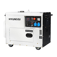 Дизельный генератор с автозапуском HYUNDAI DHY 6000SE